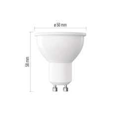   LED izzó Classic MR16 / GU10 / 7 W (60 W) / 800 lm / Természetes fehér / dimmelhető