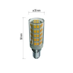   LED izzó páraelszívóba Classic JC / E14 / 4,5 W (40 W) / 465 lm / meleg fehér