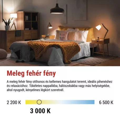 LED izzó Classic JC / G9 / 2,5 W (32 W) / 350 lm / meleg fehér