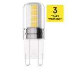 LED izzó Classic JC / G9 / 2,5 W (32 W) / 350 lm / meleg fehér