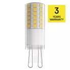 LED izzó Classic JC / G9 / 4,3 W (48 W) / 600 lm / Meleg fehér