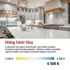 LED izzó Classic JC / G9 / 4,3 W (48 W) / 600 lm / Hideg fehér
