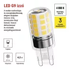 LED izzó Classic JC / G9 / 4,2 W (40 W) / 470 lm / Természetes fehér