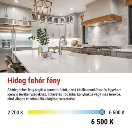 LED izzó Classic JC / G9 / 4,2 W (40 W) / 470 lm / Hideg fehér