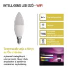 LED izzó GoSmart gyertya / E14 / 4,8 W (40 W) / 470 lm / RGB / dimmelhető / WiFi
