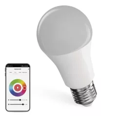   LED izzó GoSmart A60 / E27 / 11 W (75 W) / 1 050 lm / RGB / dimmelhető / WiFi