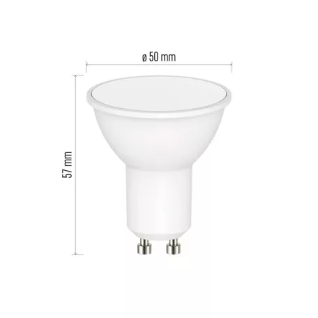 LED izzó GoSmart MR16 / GU10 / 4,8 W (35 W) / 400 lm / RGB / dimmelhető / WiFi