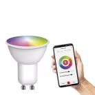 LED izzó GoSmart MR16 / GU10 / 4,8 W (35 W) / 400 lm / RGB / dimmelhető / WiFi