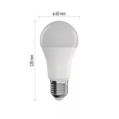   LED izzó GoSmart A60 / E27 / 9 W (60 W) / 806 lm / RGB / dimmelhető / Zigbee