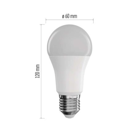 LED izzó GoSmart A60 / E27 / 9 W (60 W) / 806 lm / RGB / dimmelhető / Zigbee