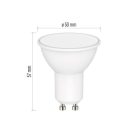 LED izzó GoSmart MR16 / GU10 / 4,8 W (35 W) / 400 lm / RGB / dimmelhető / Zigbee