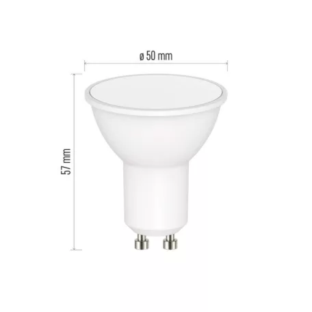 LED izzó GoSmart MR16 / GU10 / 4,8 W (35 W) / 400 lm / RGB / dimmelhető / Zigbee