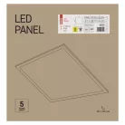 LED panel PROXO 60 × 60 cm / 10 mm, 40 W, 3700 lm, sülly., semleges fehér, UGR<19, IP20