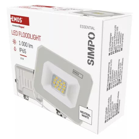 LED reflektor SIMPO 10 W természetes fehér