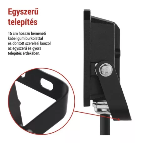 LED reflektor SIMPO 10 W természetes fehér