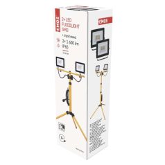   EMOS Hobby Slim LED reflektor 2x 20.5W + háromlábú állvány