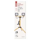 EMOS Hobby Slim LED reflektor 2x 20.5W + háromlábú állvány