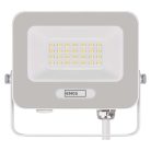 LED reflektor GLARO 20W, fehér, IP65, 2000 lm, természetes fehér