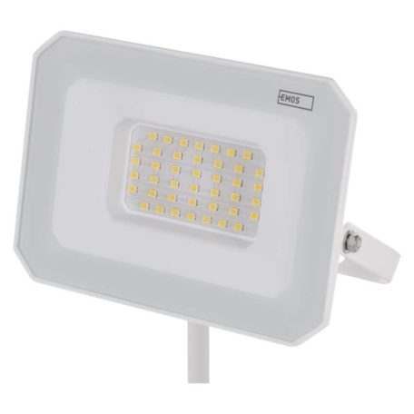 LED reflektor SIMPO 30W, fehér, IP65, 3000 lm, természetes fehér