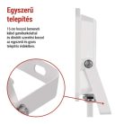 LED reflektor SIMPO 30W, fehér, IP65, 3000 lm, természetes fehér