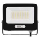 LED reflektor GLARO 30W, fekete, IP65, 3000 lm, természetes fehér