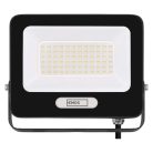 LED reflektor GLARO 50W, fekete, IP65, 5000 lm, természetes fehér