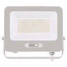 LED reflektor GLARO 50W, fehér, IP65, 5000 lm, természetes fehér