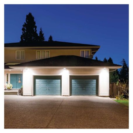 LED reflektor SIMPO 10W 1000LM IP44 PIR semleges fehér