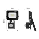 LED reflektor SIMPO PIR 10 W természetes fehér