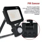 LED reflektor SIMPO PIR 20 W természetes fehér