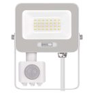 LED reflektor GLARO PIR 20 W, fehér, IP54, 2000 lm, természetes fehér