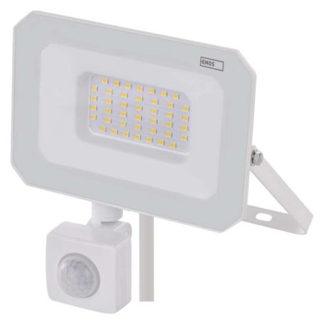 LED reflektor SIMPO 30W 3000LM IP44 PIR semleges fehér
