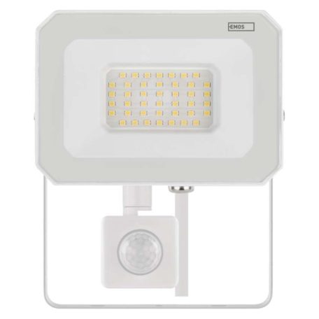 LED reflektor SIMPO 30W 3000LM IP44 PIR semleges fehér