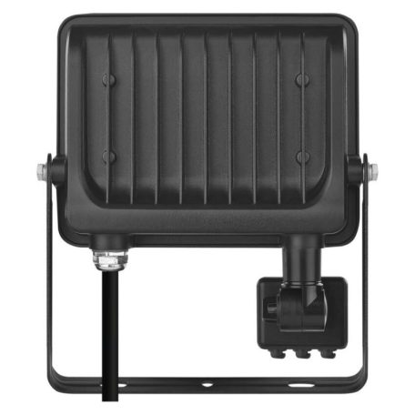 LED reflektor GLARO PIR 30 W, fekete, IP54, 3000 lm, természetes fehér