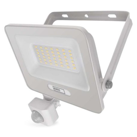 LED reflektor GLARO PIR 30 W, fehér, IP54, 3000 lm, természetes fehér
