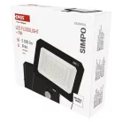 LED reflektor SIMPO PIR 50 W természetes fehér