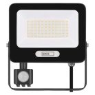 LED reflektor GLARO PIR 50 W, fekete, IP54, 5000 lm, természetes fehér
