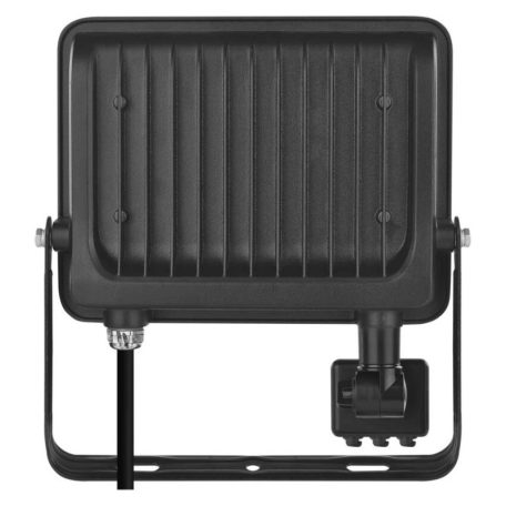 LED reflektor GLARO PIR 50 W, fekete, IP54, 5000 lm, természetes fehér