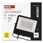 EMOS AVENO LED reflektor 30W 4 500lm természetes fehér