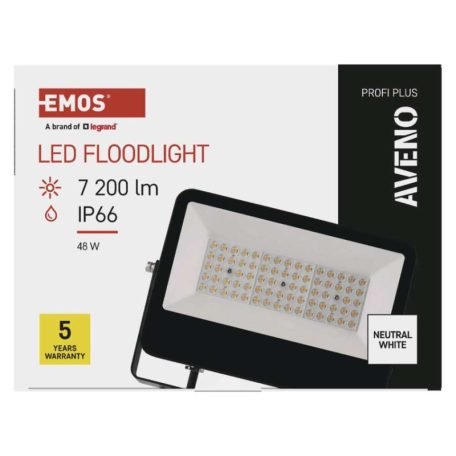 EMOS AVENO LED reflektor 48W 7 200lm természetes fehér