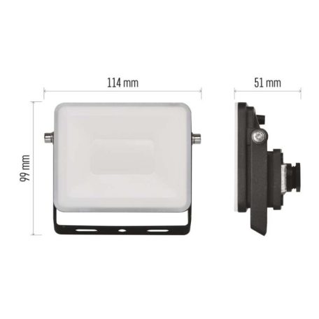 EMOS Ilio LED reflektor 10.5W 950lm IP65 természetes fehér