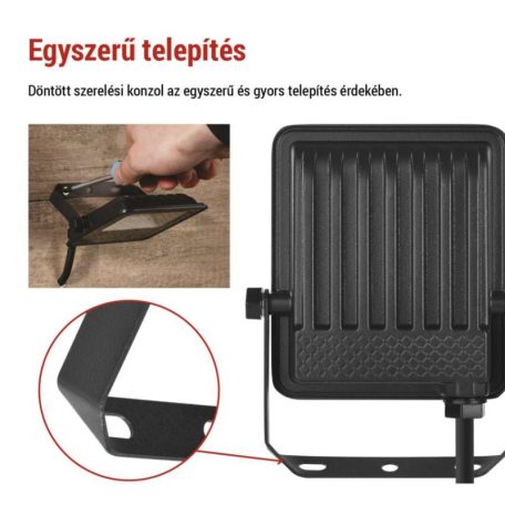 VISIO LED reflektor 10W természetes fehér