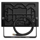 LED-es reflektor TAMBO, 20 W, 2000 lm, IP65, fekete