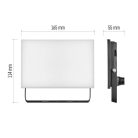 LED-es reflektor TAMBO, 30 W, 3000 lm, IP65, fekete