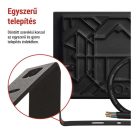 LED-es reflektor TAMBO, 30 W, 3000 lm, IP65, fekete