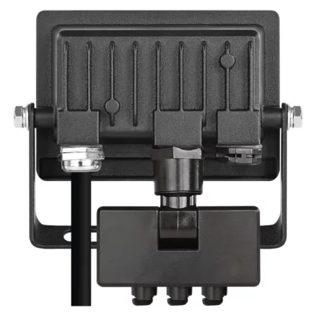 LED-es reflektor TAMBO EVO mozgásérzékelővel, 10 W, 1000 lm, IP44, fekete