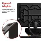 LED-es reflektor TAMBO mozgásérzékelővel, 20 W, 2000 lm, fekete