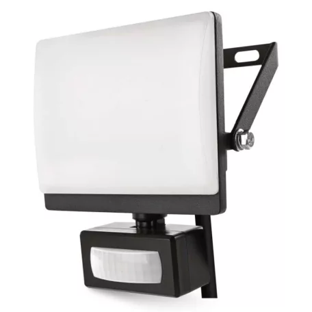 LED-es reflektor TAMBO EVO mozgásérzékelővel, 20 W, 2000 lm, IP44, fekete