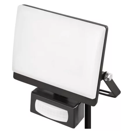 LED-es reflektor TAMBO EVO mozgásérzékelővel, 20 W, 2000 lm, IP44, fekete