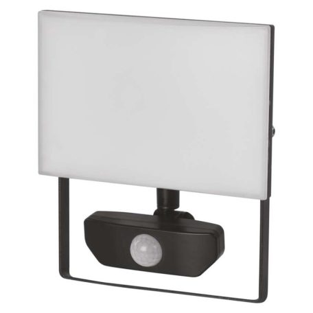 LED-es reflektor TAMBO mozgásérzékelővel, 30 W, 3000 lm, fekete